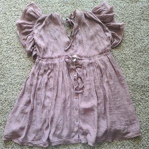 Purple Mauve Medium Vici Dress